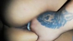 Tribbing, Anal, and Tattooed Babes Up Close